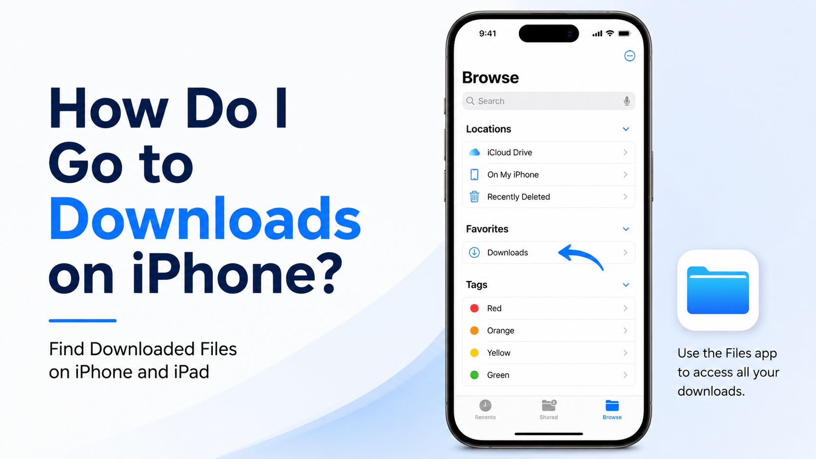 How Do I Go to Downloads on iPhone? Find Downloaded Files on iPhone and iPad
