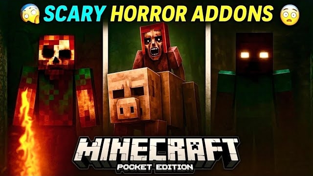 Top 5 Horror Mods for MCPE 1.21+