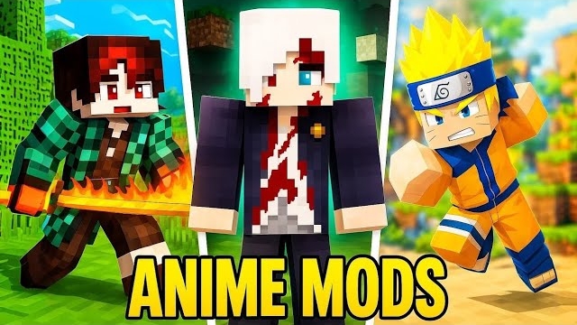 BEST Anime MOD for MCPE 1.21+